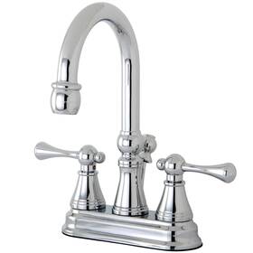 Ks2611bl Kingston Brass Vintage 4-inch Centerset Lavatory Faucet With P