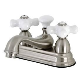 Ks3608px Kingston Brass Restoration 4-inch Centerset Lavatory Faucet With Por