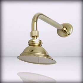 P10pbck Kingston Brass Victorian Head 12-inch Shower Arm Polished