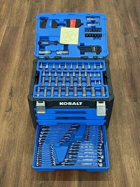 334685 Kobalt 099198817002 Pro 90 Ratchet 250 Piece Set Spb-jb