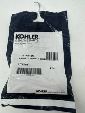 1187879-bn Kohler Vibrant Brushed Nickel Stopper Replacement New Genuine