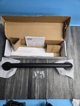 K-24549-bl Kohler 24549-bl Kumin 18 Inch Towel Bar Matte Black Open Box