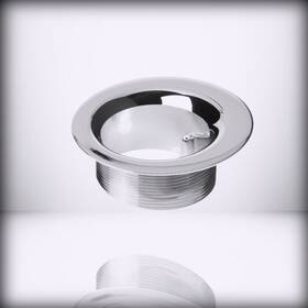 29060-cp Kohler Strainer Body - Lever Lift For Polished Chrome