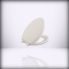 K-4008-96 Kohler 4008-96 Reveal Quiet-close With Grip-tight Bumpers Elongated Biscuit