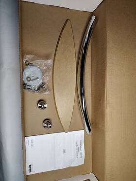 9459-cp Kohler Grab Bar/shelf Kit Accessories Bathroom Sonata Polished Chrome