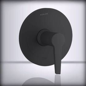 K-ts74042-4-bl Kohler 97343-na Pitch Rite-temp Valve Trim Shower Face Matte Black