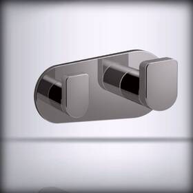 K-73146-tt Kohler Composed Double Robe Hook Titanium For Vibrant