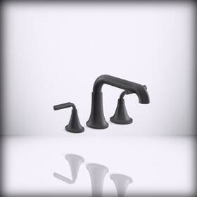 T27417-4-bl Kohler Tone Deck Mount Bath Faucet For Matte Black