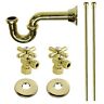 Kpk102p  Kingston Brass Trimscape Plumbing Supply Kits Combo Ips 663370257001