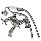 Ks287sn  Kingston Brass Essex Centers Deck Mount Clawfoot Tub 663370328053