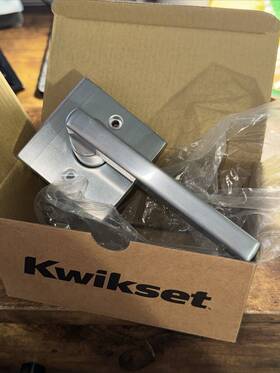 788hfl Kwikset S Quart 26 Halifax Dummy Lever Satin Nickel Fake Handle
