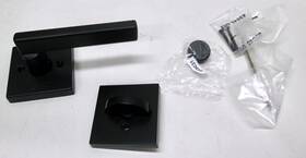 968hfl Kwikset S Quart Halifax Matte Black Interior Handle Pack - Read