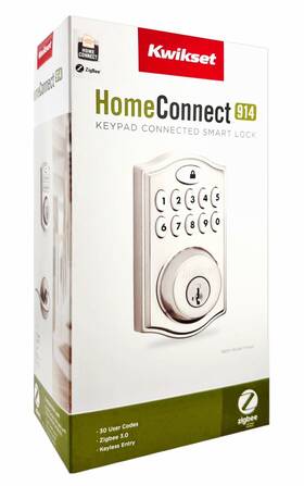99140-030 Kwikset 914 Traditional Keypad Smartcode Electronic Deadbolt Satin Nickel - New