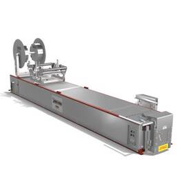 70261c1s Kwm Gutterman Inc. 6/7 Inch Combo Ironman Gutter Machine - Single Spool And C
