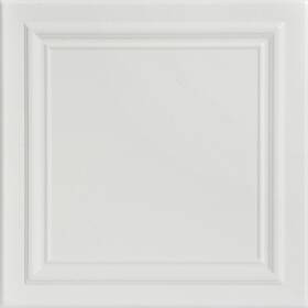 La Maison Ceilings 810140561602 A R24 Line Art Foam Glue-up Ceiling Pack Of 48 Dove White