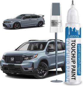 Nh-877p Labnna 762221235776 Sonic Gray Pearl Touch Up Paint For Honda-exact Match 2 In 1 Touchup Pa