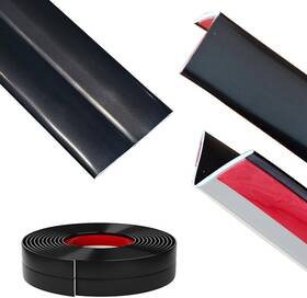 Larolls 611834818480 Inside Outside Corner Molding Trim And Edge 20ft Matte Black