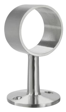44-342 Lavi 44-342/2 Flush Center Post Satin Stainless Steel Finish