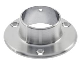 49-530 Lavi 49-530/2 Wall Flange For 2 Inch Tubing Satin Stainless Steel Finish