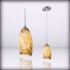 Jp-449 Lbsqj Glass - Pendant Light Gray Lights Kitchen For Isl Rock 1-pack