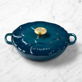 3548172 Le Creuset Enameled Cast Iron Petal Braiser 2 1/4- Quart All Color Free Ship