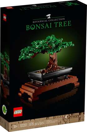 10281 Lego Cj-28 Icons Bonsai Tree Building Set - Featuring Cherry Blossom Flowers