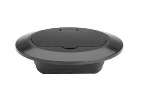 Tm1542trbr Legrand Pass And Seymour Slater 1 Gang Round Thermoplastic Floor Box Cover Brown