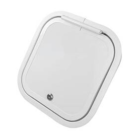12x12-thb-bd Leisurerv Rv Baggage Door 12 Inch Wide X High With Rounded Corners And Thumblocks For