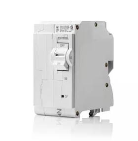 R13-lb250-gfr Leviton Circuit Breaker Gfci 50 Amp 120-volt/240-volt And 120-volt/208-volt