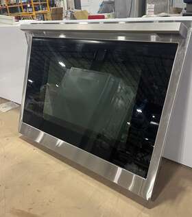 Acq91598004 Lg Used Wdes9428f Wall Oven Door Assembly Front Full