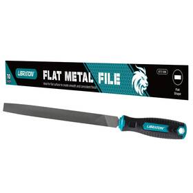 911109 Libraton 10-inch Flat Metal File Tool High Carbon Steel Wit