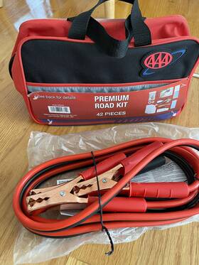 4330aaa Lifeline Aaa Premium Road Kit 42 Piece Emergency Car With Jumper Cables