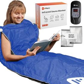 Lifepro 810090932613 Sauna Blanket For Detoxification - Regular Blue