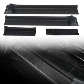 Zaxs0061 Litmiracle Door Sill Guard Kit Car Anti-scratch Threshold Protector Entry Scu