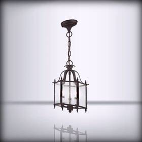 4397-07 Livex Lighting - Livingston 3-light For Convertible Hanging Lan Bronze 1