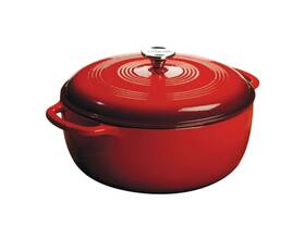 6239313 Lodge Mfg Co Dutch Oven 7.5 Quart Red Pack Of 1