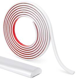 Lkd7981wt Longking 10 Ft Peel And Stick Trim Molding For Walls Feet White