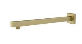 Dri-614mk Lordear 16 Inch Stainless Steel Wall Mount Shower Extension Arm And Flange-gold-nob