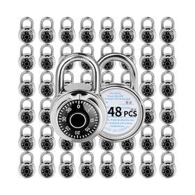 Yn48c50 Lqyn Combination Lock Standard Dial Pack Of 48 Black Turn