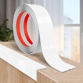 Lsgcq Hujiao/pinmian/2cm/white/3m Flexible Wall Corner Protector Moulding Trim Peel And 0.8 In X 10 Ft White