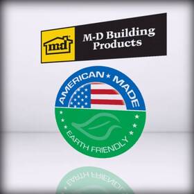 57349 M-d Building Products - 3-feet By 4-feet Em-2 Expanded Aluminu Satin 36 In