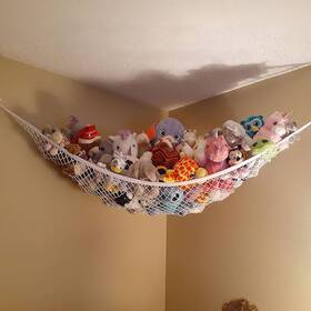 Magicfly 728725659937 Toy Hammock Net Hanging Storage For Kids Toys