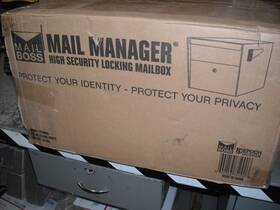 7509bb Mail Boss High Security Locking Box
