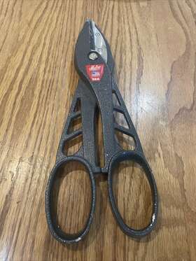 M12a Malco 12a Tinners Snip Straight 12 In Aluminum Frame Cutlery Grade Steel Usa