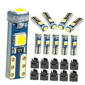 Pc37 Maoxin 690494153469 T5 37 74 Led Bulb With Twist Lock Socket Pc74 Dashboard Instrument White