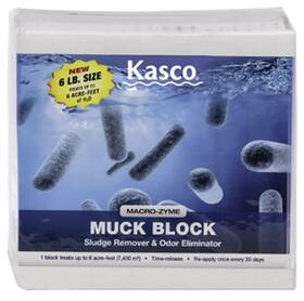 Marine 313031182172 Macro Zyme Time Release Muck Block Beneficial Bacteria Remover For Ponds