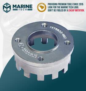 Amt0032-0021 Marine Tech Tools Retaining Ring Wrench - 85mm Od 12 Tooth Fits Older Mercury Rings