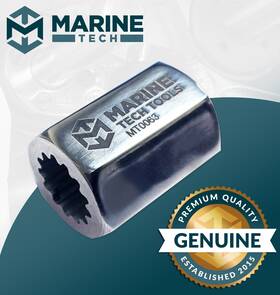 91-56775t Marine Tech Tools Amt0063 Alpha 1 Drive Shaft Adapter Fits Units And Outboard