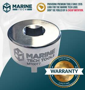 Amt0077 Marine Tech Tools Volvo Penta Water Tube Nut Wrench Fits
