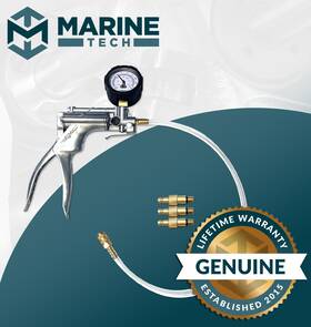 Amt0195 Marine Tech Tools Gearcase Pressure Vacuum Tester Kit For Evinrude Mercury Outboards